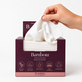 Bambora Toallas Faciales Secas XL – 50 Unidades