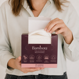 Bambora Toallas Faciales Secas XL – 50 Unidades